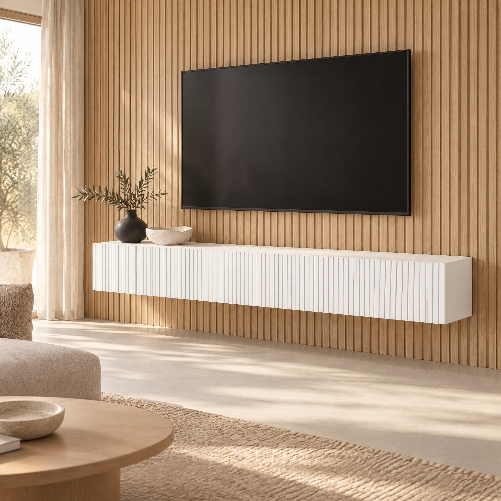 Meuble TV dans un salon